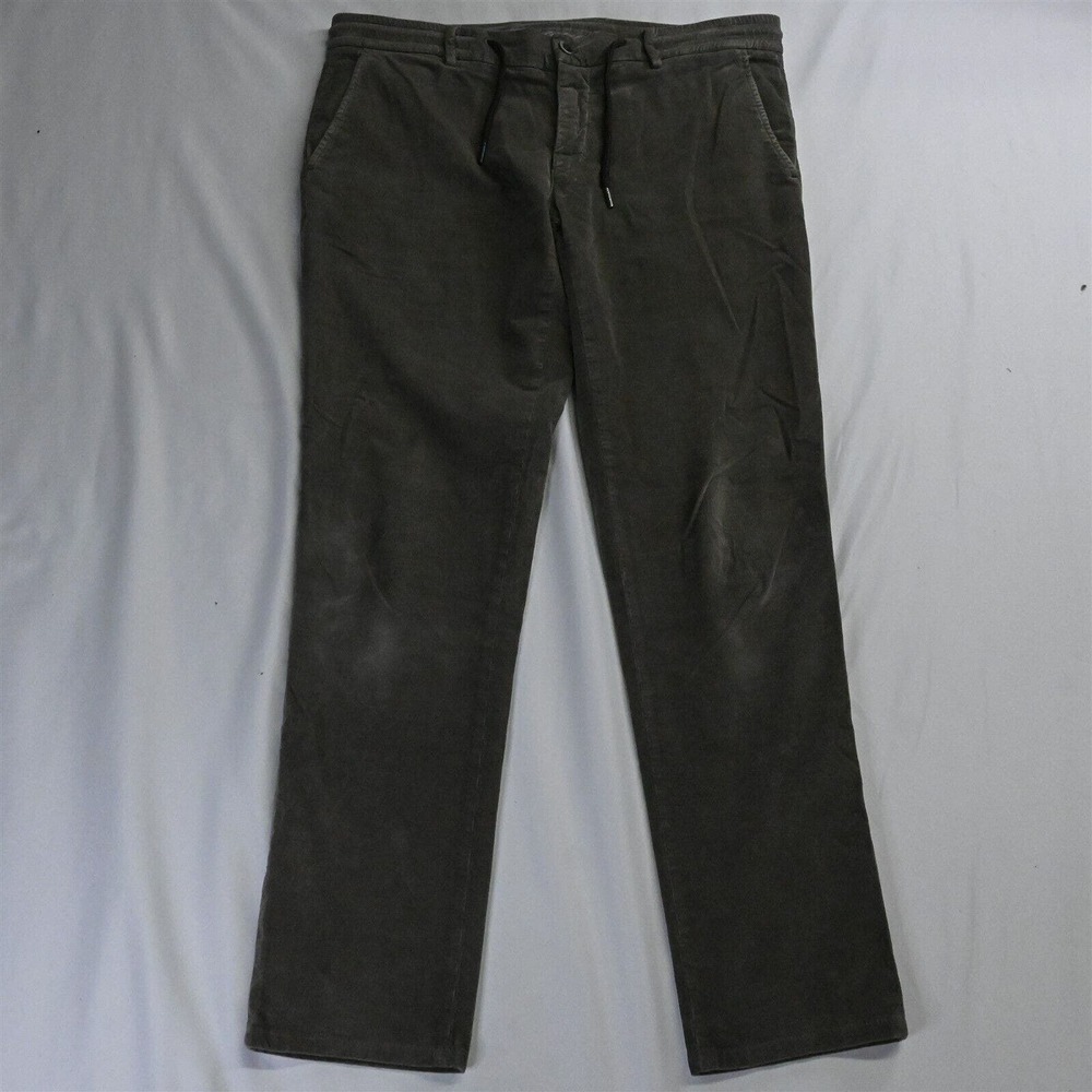 Masons 52 36 x 32 Gray‎ Brown Corduroy Milano Jogger Pants